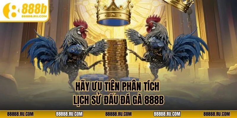 Hãy ưu tiên phân tích lịch sử đấu đá gà 888B